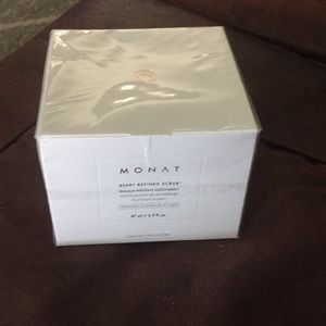 New Monat berry refined scrub exfoliator